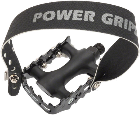 Power Grips Sport Pedal Kit Plastic 9/16 Black