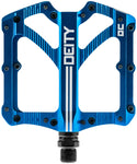 Deity Bladerunner Pedals Platform Aluminum 9/16 Blue