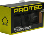 Pro-Tec Youth Street Gear Junior 3-Pack: Black SM