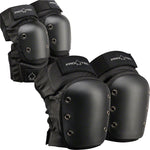 Pro-Tec Knee/Elbow Pad Set: Black LG