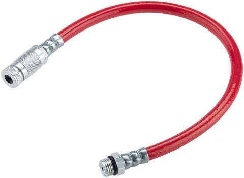Prestacycle Prestaflator Pro 3Way Presta Valve Head Hose 13 Red