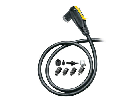 Topeak SmartHead Presta/Schrader Valve Upgrade with 38 Hose: Retrofits Most