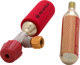 Planet Bike Red Zeppelin Inflator Includes Two Threaded 16g Cartridges and