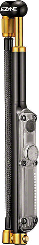 Lezyne Digital Shock Drive Pump 350 psi with zeroloss chuck head Black/Gold