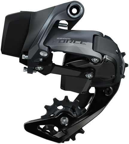 SRAM, Force eTap AXS D1, Rear Derailleur, Speed: 12, Cage: Short, Black, 33T Max