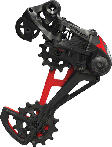SRAM, X01 Eagle, Rear derailleur, 12sp., Type 3.0, Red