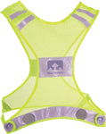 Nathan Reflective Streak Vest: SM/MD Neon Yellow