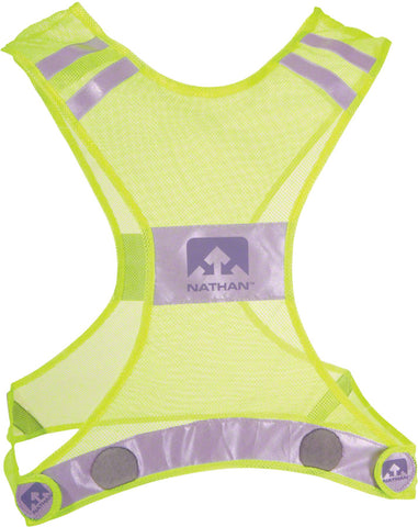 Nathan Reflective Streak Vest: SM/MD Neon Yellow
