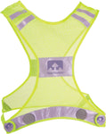 Nathan Reflective Streak Vest: LG/XL Neon Yellow