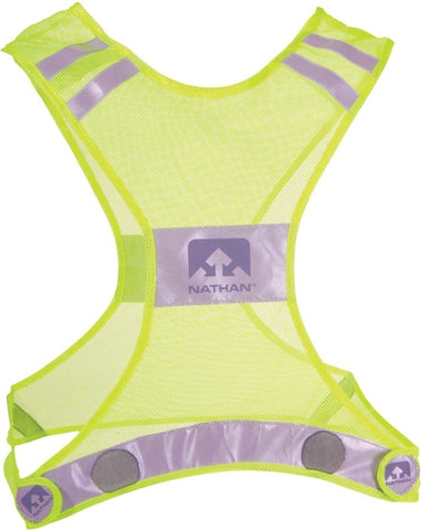 Nathan Reflective Streak Vest: LG/XL Neon Yellow