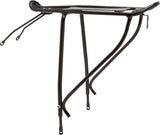 Planet Bike Versa Disc Brake Compatible Rear Rack: Black. Fits up to 29 wheels