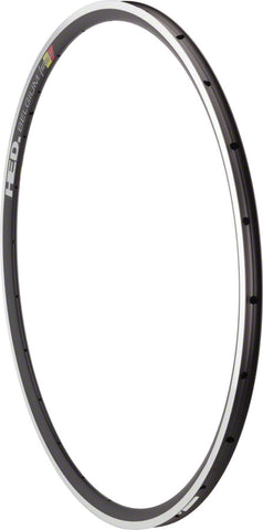 HED Be LGium C2 Rim 700 Rim Black 28h Tubular