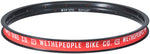 We The People Logic Rim 20 Black 36h Sleeved