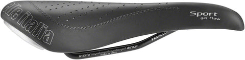 Selle Italia, Sport Gel Flow, Saddle, 270 x 140mm, 330g, Black