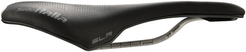 Selle Italia, SLR Boost Gravel Superflow L, Saddle, 248 x 145mm, 209g, Black/Hi-Viz