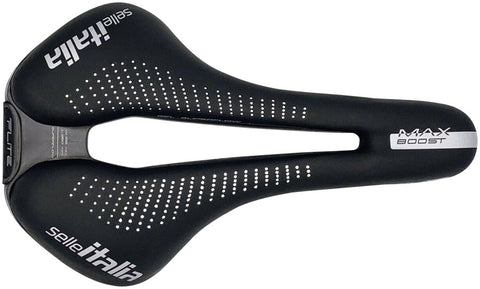Selle Italia Max Flite Boost Gel Superflow Saddle - Titanium Black L3