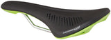 Spank, Oozy 220, Saddle, 265 x 144mm, Unisex, 280g, Black/Green