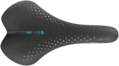 Selle San Marco Sportive Saddle - Steel Black Men's Small Gel