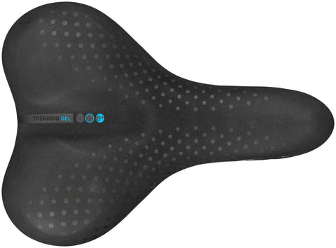 Selle San Marco Trekking Gel Saddle - Steel Black Men's Large Gel