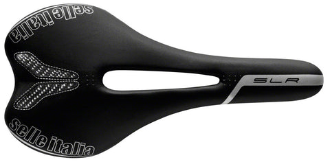 Selle Italia, SLR Flow, Saddle, 275 x 145mm, 180g, Black