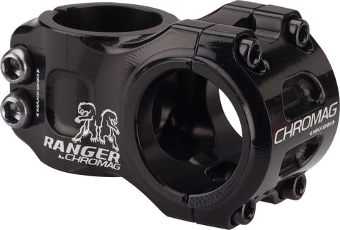 Chromag, Ranger V2, Stem, 1-1/8'', L: 40mm, 0°, Dia: 31.8mm, Black
