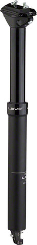 Kind Shock, LEV SI, Adjustable seatpost, 31.6mmx400mm, Travel: 125mm, 0mm offset, Black, Handlebar remote