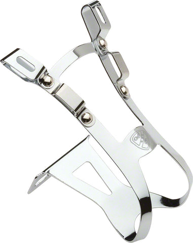 All-City Crayton Double Toe Clips Chrome MD