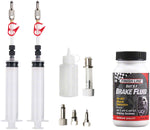 Jagwire Pro DOT Bleed Kit Includes Avid Formula Hayes Formula Hope Adaptors