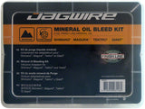 Jagwire Pro Mineral Oil Bleed Kit Includes Shimano Magura Tektro Giant Adaptors