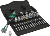 Wera 8100 SA 6 Zyklop Speed Ratchet Set 1/4 Drive Metric