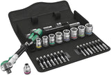 Wera 8100 SB 6 Zyklop Speed Ratchet Set 3/8 Drive Metric