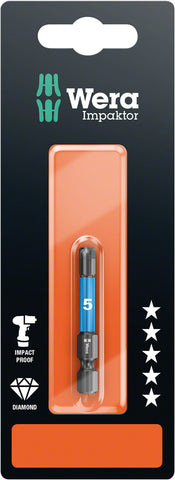 Wera 840/4 IMP DC Impaktor Hex Bit 5mm x 50mm