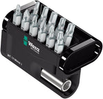 Wera BitCheck 12 Metal 1 Bit Holder and Bit Set 1/4 Drive