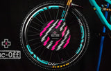 MucOff Disc Brake Covers Black/Pink