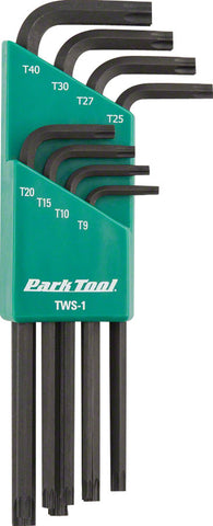 Park Tool TWS1 LShaped Torx Compatible Wrench Set with Holder