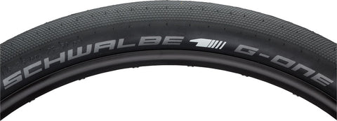 Schwalbe, G-One Speed, Tire, 700x50C, Folding, Tubeless Ready, OneStar, MicroSkin, 127TPI, Black