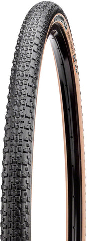 Maxxis, Rambler, Tire, 700x40C, Folding, Tubeless Ready, Dual, EXO, 60TPI, Tanwall