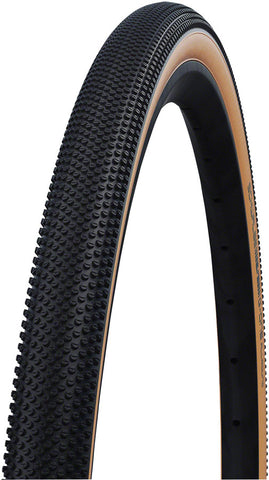 Schwalbe, G-One Allround, Tire, 700x35C, Folding, Tubeless Ready, Addix, RaceGuard, 67TPI, Tanwall