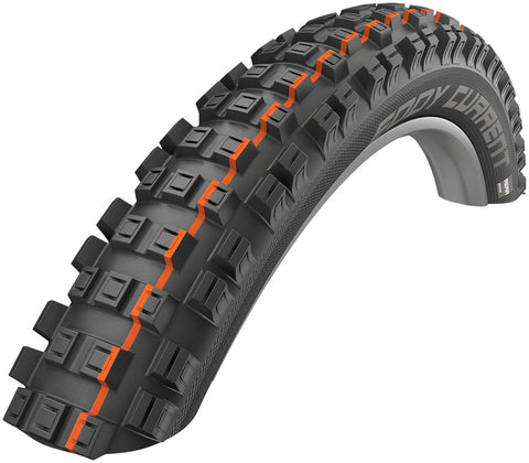 Schwalbe, Eddy Current Rear, Tire, 29''x2.60, Folding, Tubeless Ready, Addix Soft, Super Gravity, 67TPI, Black