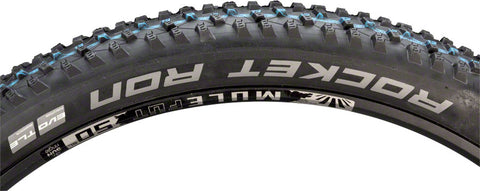 Schwalbe, Rocket Ron Addix, Tire, 27.5''x2.60, Folding, Tubeless Ready, Addix Speedgrip, SnakeSkin, 67TPI, Black