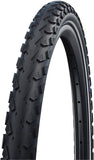 Schwalbe, Lugano II, Tire, 700x25C, Wire, Clincher, Silica, K-Guard, 50TPI, Black