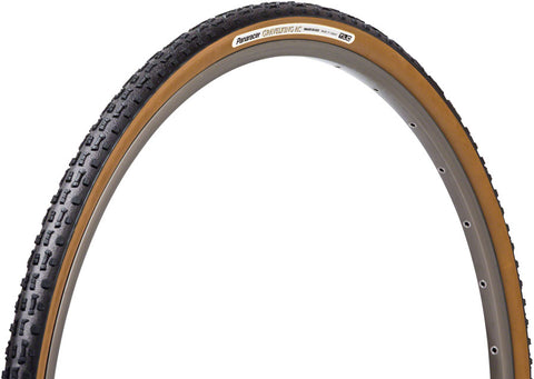 Panaracer, GravelKing AC, Tire, 700x35C, Folding, Tubeless Ready, ZSG Natural, Anti-Flat Casing, Brown