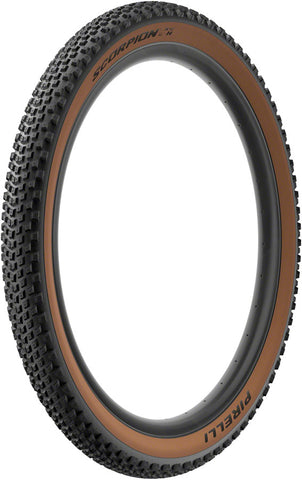 Pirelli, Scorpion XC H, Tire, 29x2.20, Folding, Tubeless Ready, Smartgrip, ProWALL, 120TPI, Tanwall