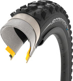 Pirelli, Scorpion Enduro S, Tire, 29x2.60, Folding, Tubeless Ready, Smartgrip, HardWALL, 60TPI, Black