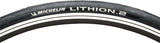 Michelin, Lithion 2, Tire, 700x23C, Folding, Clincher, Silica, 60TPI, Grey