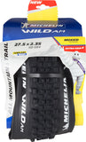 Michelin, Wild AM Comp, Tire, 27.5''x2.35, Folding, Tubeless Ready, GUM-X, 60TPI, Black