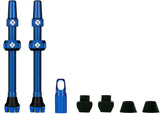 Muc-Off V2 Tubeless Valve Presta 80mm Blue Pair