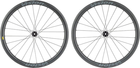 Vision SC40 Wheelset 700 QR/15 x 100/130mm CenterLock HG11 Black
