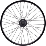 Eclat E440 Rear Wheel - 20 14 x 110mm Rim Brake Freecoaster Black Clincher
