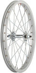StaTru Single Wall Front Wheel 16 5/16 x 85mm Rim Brake Silver Clincher